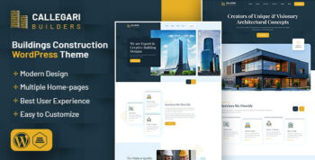 Callegari Builders | Buildings Construction WordPress Theme